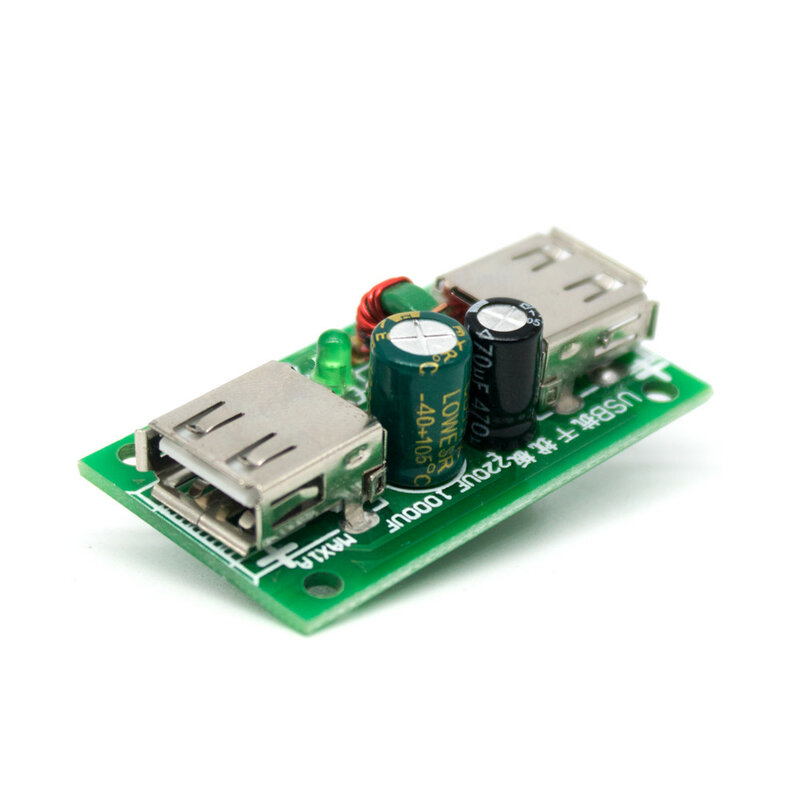 USB Anti-interference Filter Board USB Filter Noise Eliminator 1000UF For Power Amplifier PC USB Power Purification