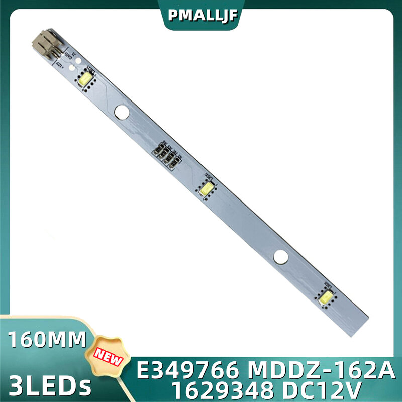الفريزر ثلاجة LED قطاع ضوء بار ل هيسنس/RONGSHENG E349766 MDDZ-162A 1629348 DC12V 2 واط HCDM415LC