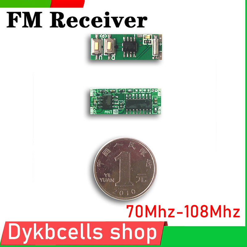 FM-приемник/мини-приемник FM/мощность 3 Вт/DSP-радио/уменьшение частоты памяти для радиочастотного любительского вещания