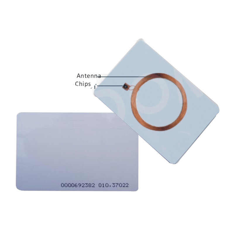 100pcs RFID Cards 125KHz EM4100 TK4100 Smart Card Proximity RFID Tag for Access control