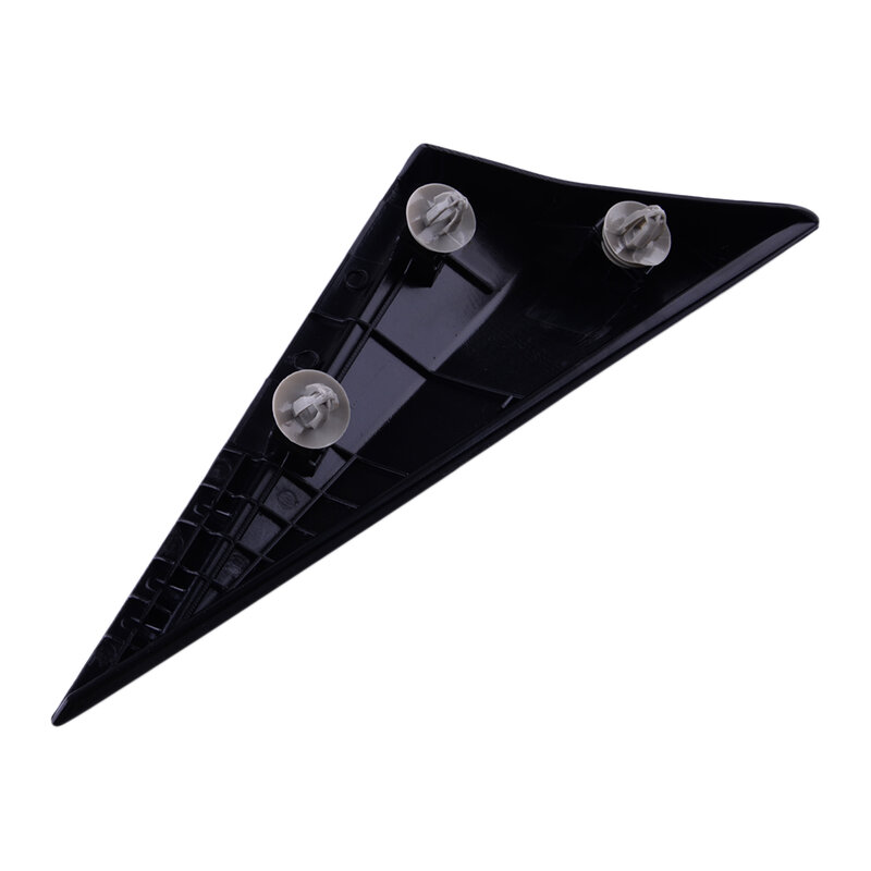 86180-3X500 Left Side Mirror Fender Corner Triangle Trim Molding Cover Fit for Hyundai Elantra 2014 2015 2016 Black Plastic