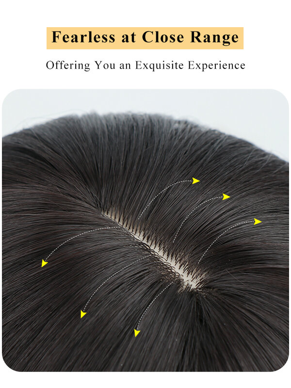 ALXNAN krótki peruki syntetyczne proste dla kobiet naturalny czarny Bob peruki z grzywką codzienny na imprezę Cosplay żaroodporny sztuczne włosy