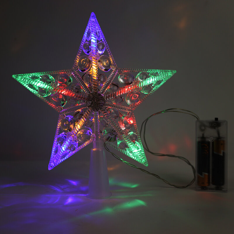 Luzes de natal led enfeites de árvore de natal alimentado por bateria guirlanda luz de fadas casa natal festa de ano novo iluminação decorativa