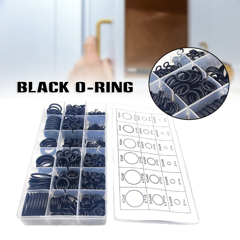 O-Ring Sortiment Kit Washer Dichtung Sortiment Widerstehen Wärme Dichtung Waschmaschine