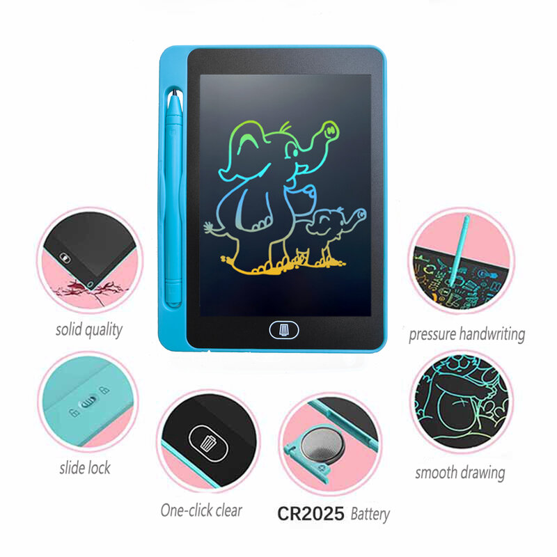 6.5/8.5/10/12 Inch Educatief Kleur Schilderen Elektronische Tekentafel Writing Tablet Voor Kinderen Educatief Speelgoed Gift