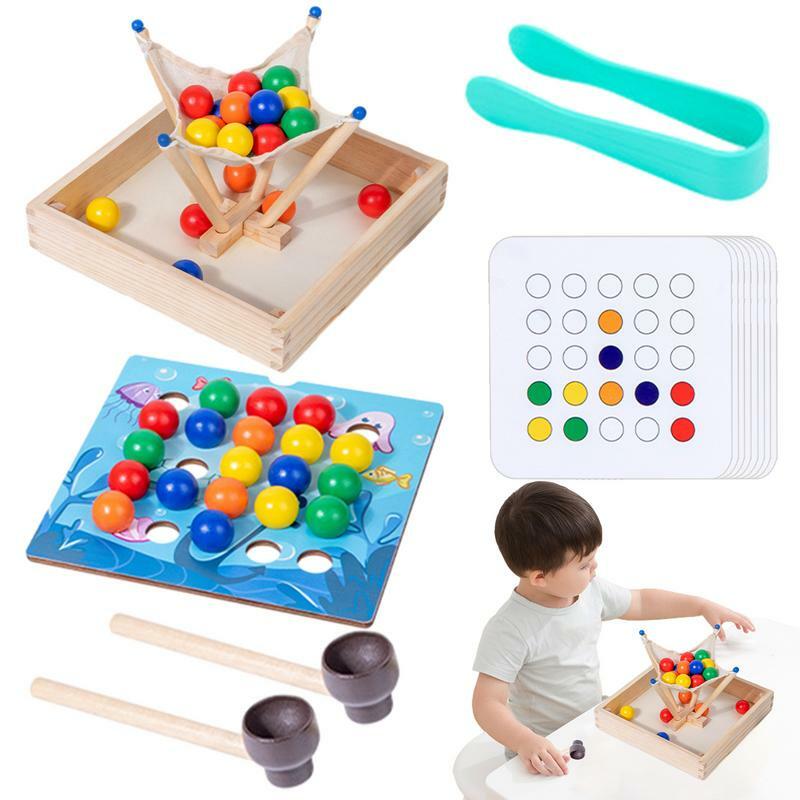 Children ball grabbing sports practice agility boy baby interactive ball scooping competition desktop parent  game educational