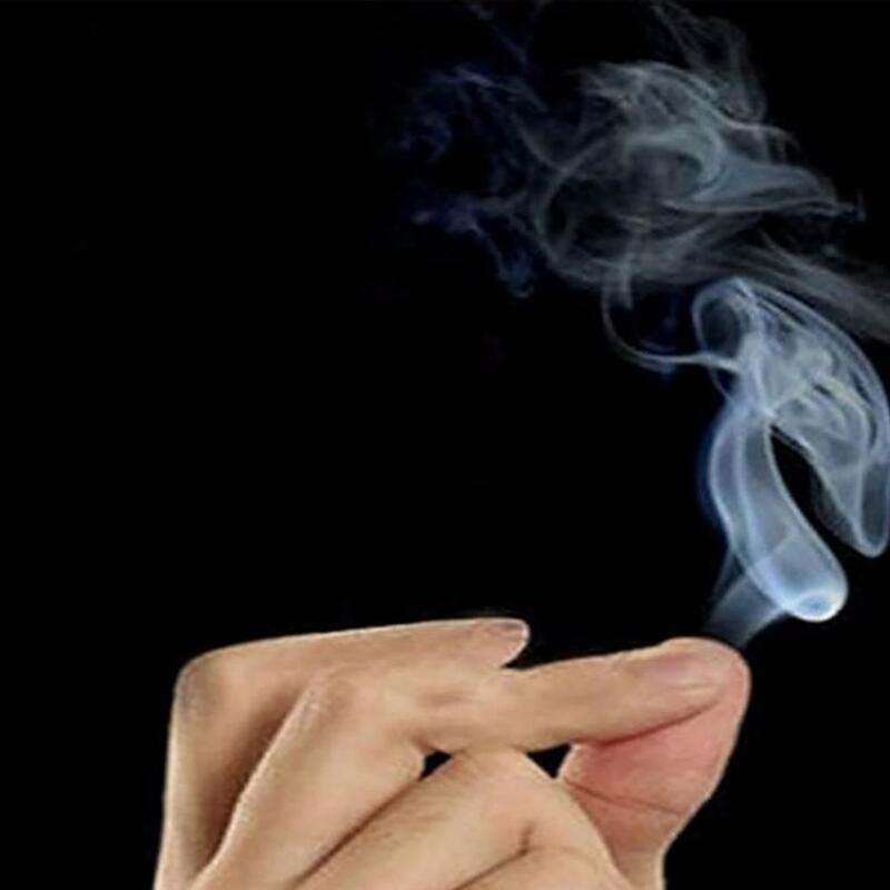 Kertas ajaib lucu jarak dekat kreatif trik sulap asap jari mainan klasik asap panggung barang fantasi properti sulap