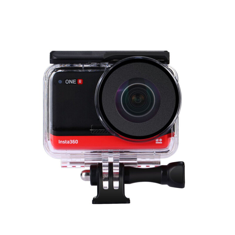 Per Insta360 ONE R Dive Case ,4K grandangolare/Dual-Lens 360 Mod scatola impermeabile per Insta 360 R accessori