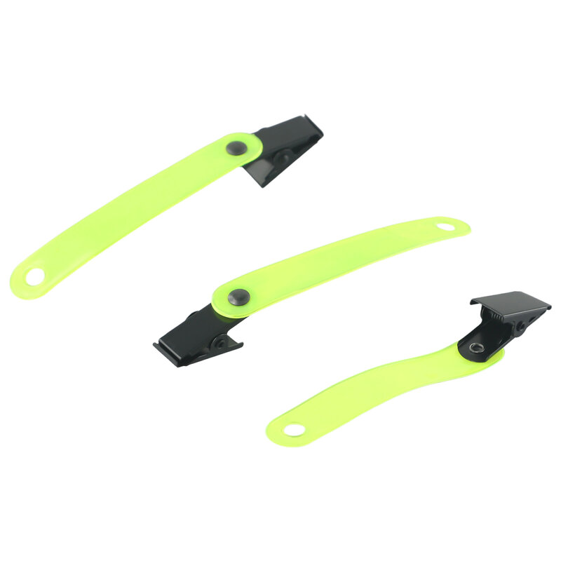 Road Sign Clip Hunting Trail Fluorescent Hunting Reflective Marker Tacks Trail Marker Road Sign Clip Road Sign Clip
