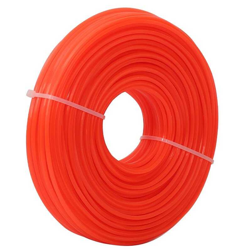 2mm 2.4mm 3mm 3.5mm 4mm Round Square Nylon Trimmer Line Brush Grass Cutting Weed Rope Strimmer Tool Accessories Lawn Mower Wire