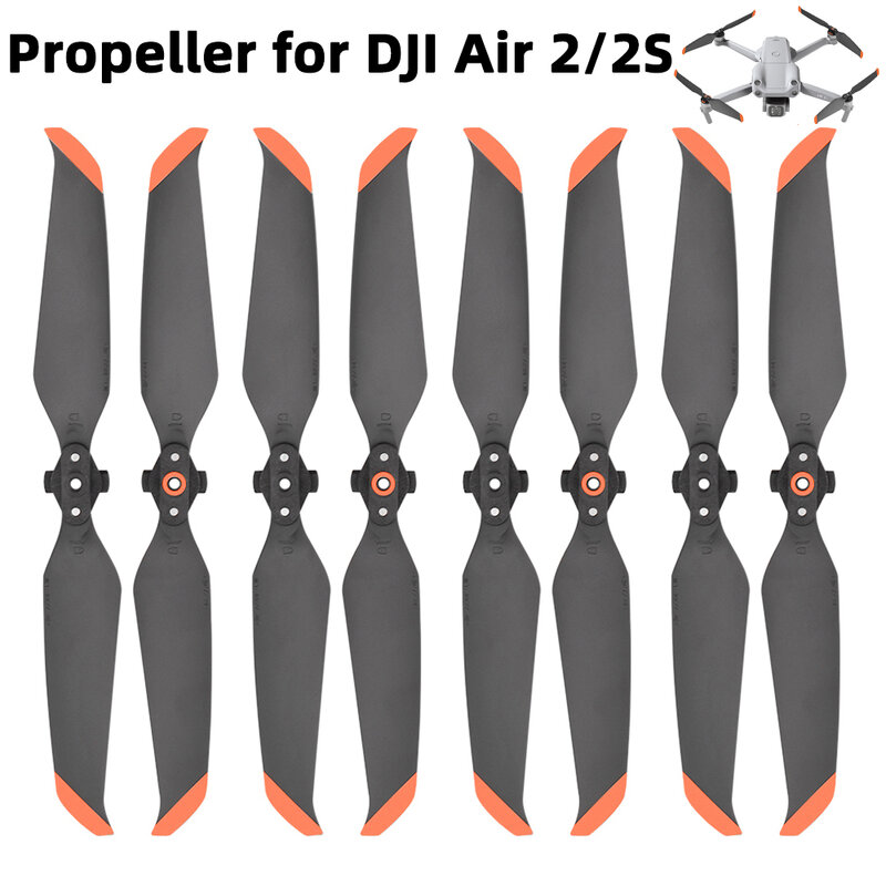 Hélices de liberación rápida 7238 para DJI Air 2S/Mavic AIR 2 Props pala de paleta ventilador de ala de bajo ruido pieza de repuesto en Stock Accesorios