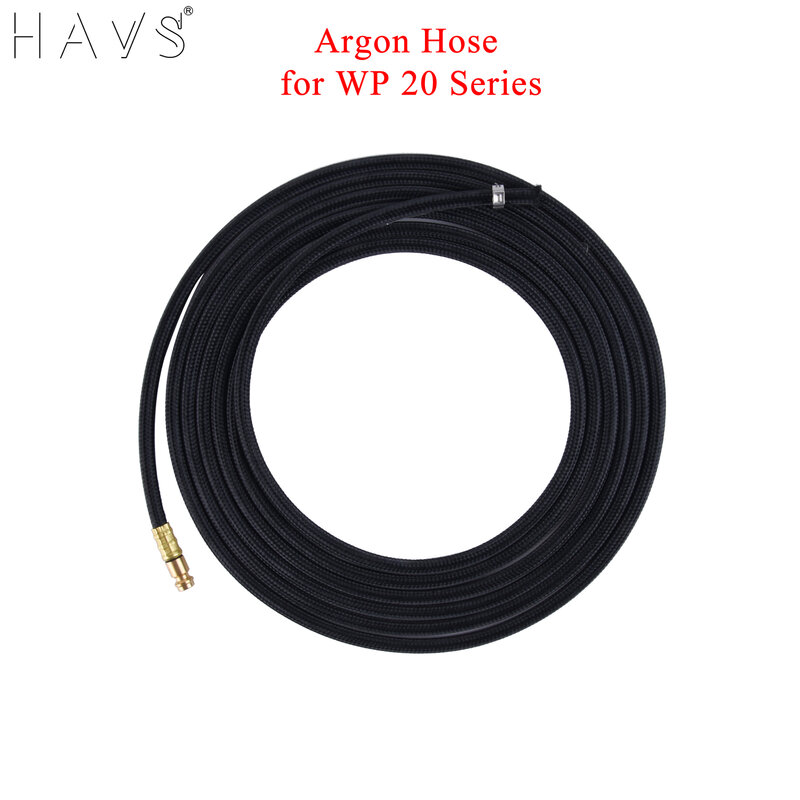 3.8m(12.5ft)/7.6m(25ft) TIG Torch Argon-Cooled Hose for WP 20 Series Quick Connector