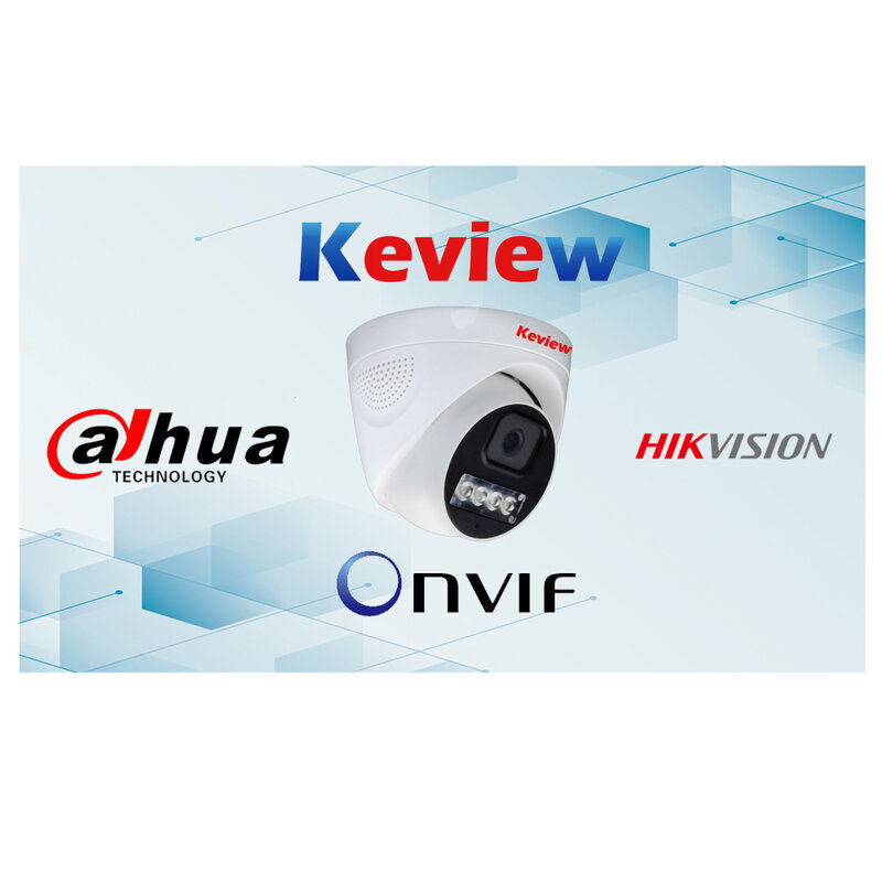 Cámara de seguridad IP 4K de 8MP, videocámara POE con Audio H.265, Onvif, gran angular, 2,8mm, IA, visión nocturna a Color, videovigilancia CCTV para el hogar