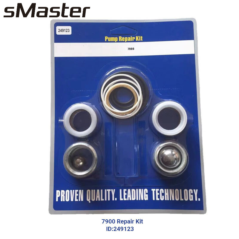 Smaster-エアレス塗料噴霧器修理キット,高品質ポンプ,スプレーペイント,249123, 7900, 2030, 200