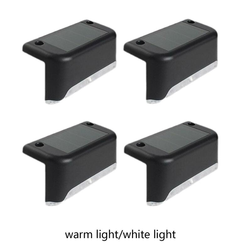 4x LED Waterproof Lighting Step Lights for Stairs Outside Railing Yard