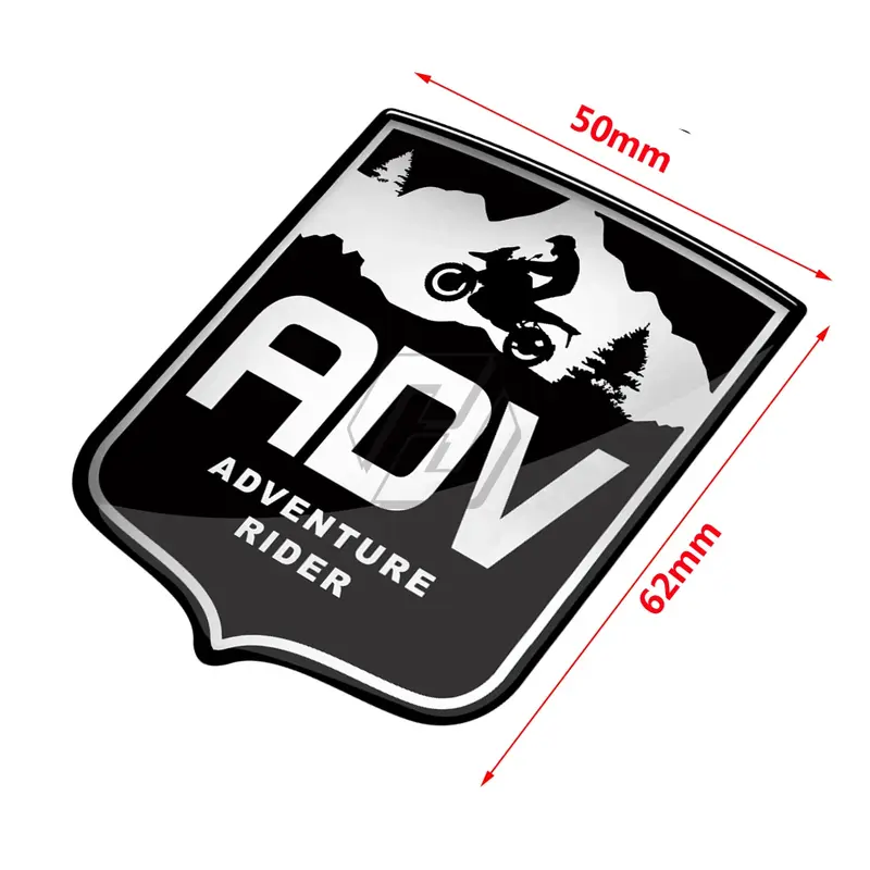 3D Adventure Rider ADV GS Sticker untuk BMW F800GS F700GS R1200GS R1250GS Adventure Decals
