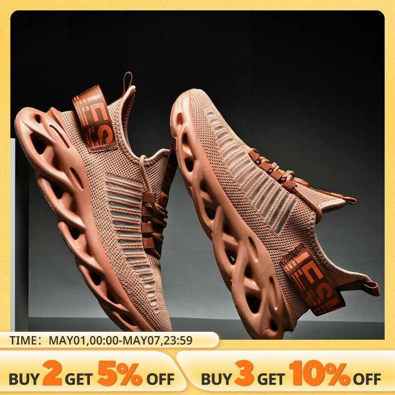Homens Sapatos Sapatilhas Confortáveis Tênis De Corrida Respirável Para Homens Mesh Tenis Sapatos Esportivos Waling Sneakers