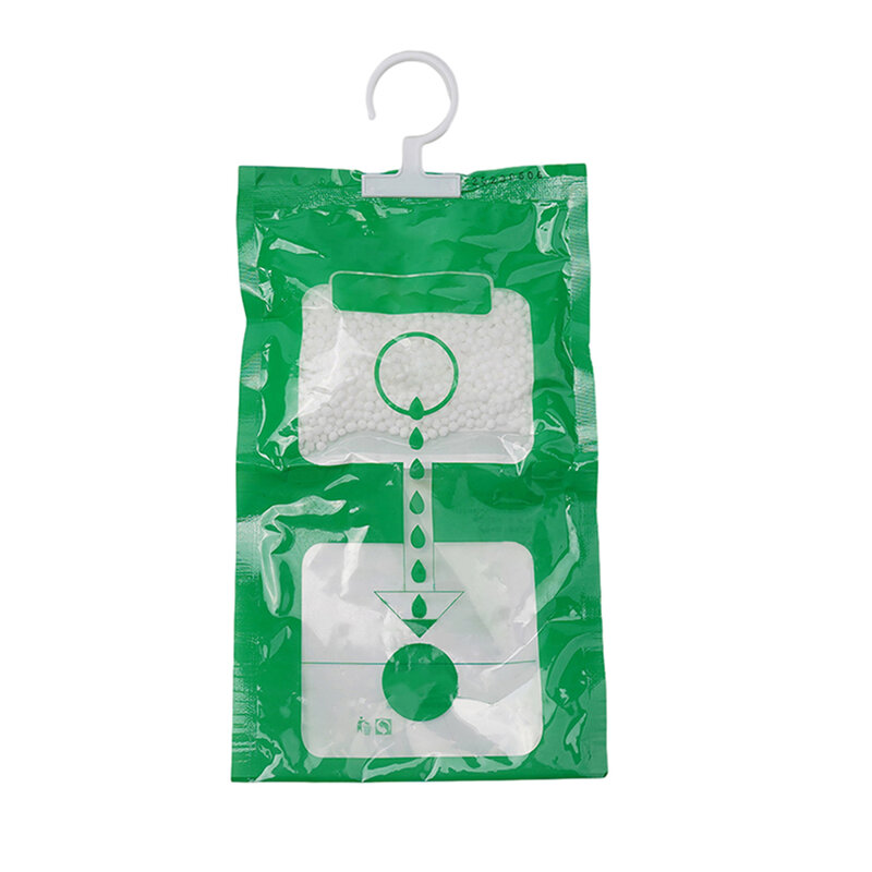 Bolsa deshumidificadora absorbente de humedad para armario, bolsas desecantes de armario, agente de secado higroscópico para el hogar, 1/5 piezas