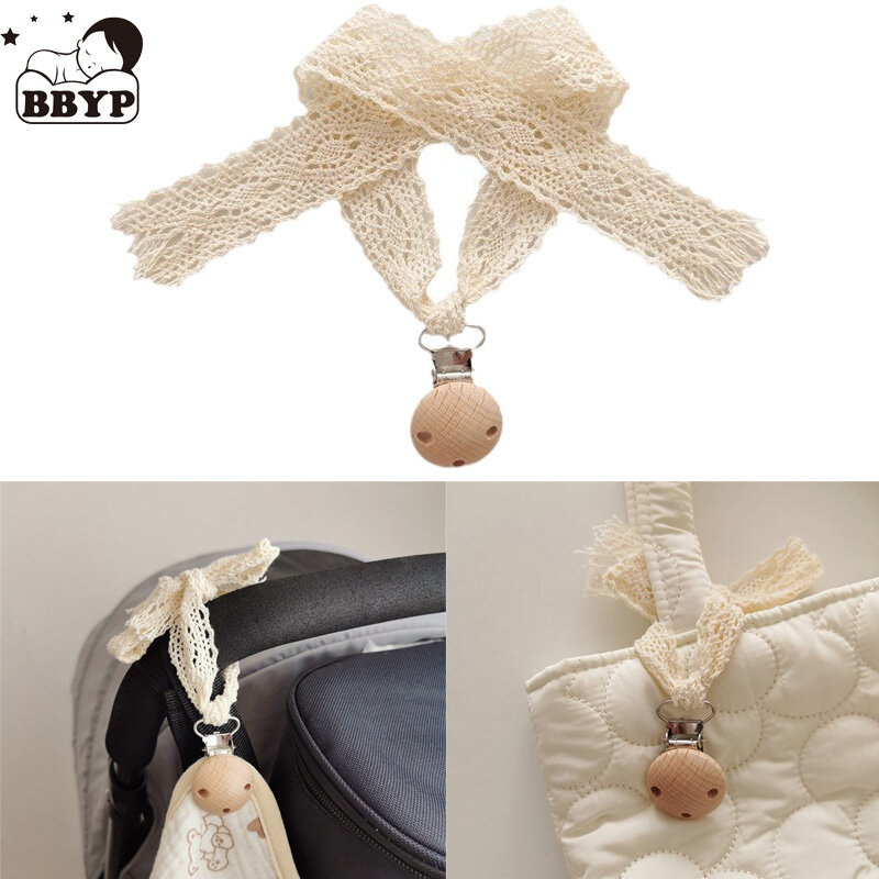 Anti-falling Chain Cute Lace Baby Supplies Anti-lost Toy Belt Anti-drop Clip Children Accessories Nipple Chain Chew Toy Nipple B