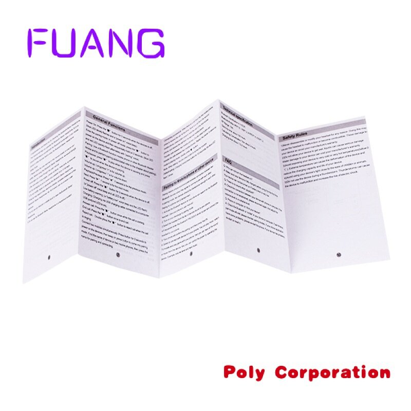 Custom  Customized Printing Product Use Catalog Brochure Typesetting Design Folding Manual