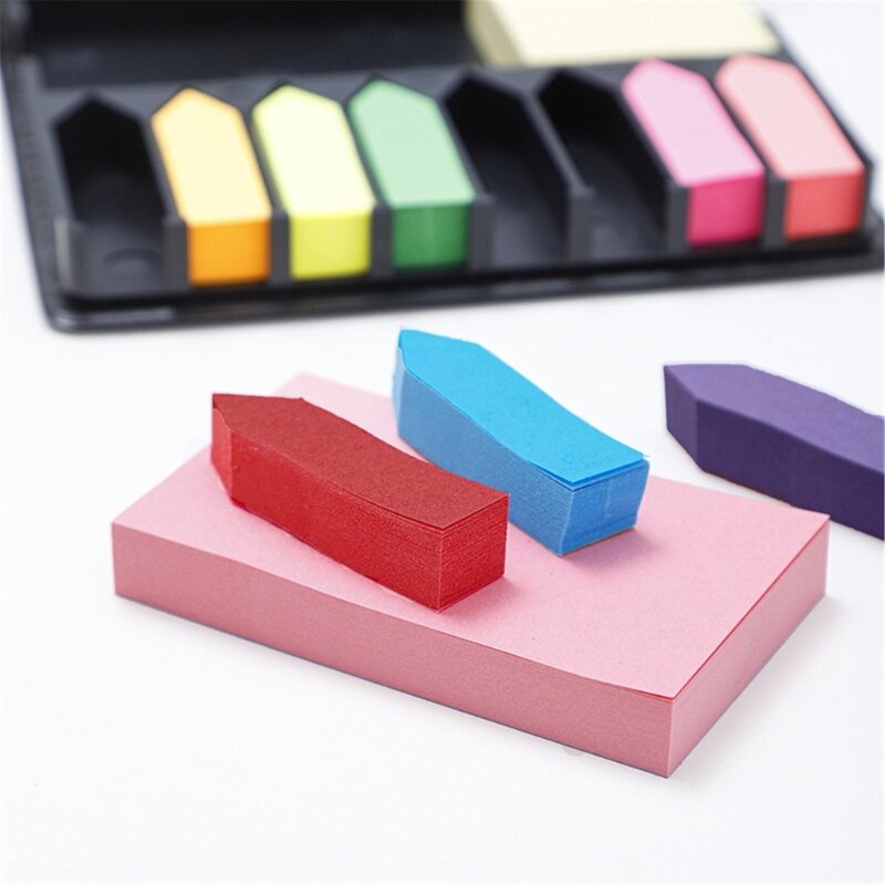 Self-Adhesive Sticky Note Writable Memo Sticky Pad Colorful Sticky Note Set F0T1