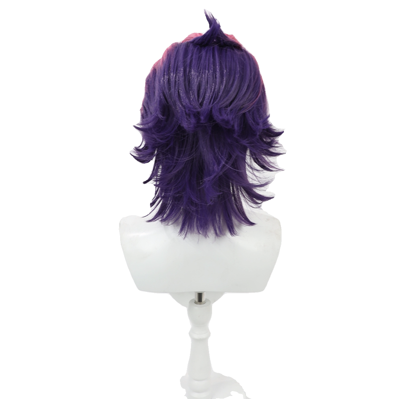 LOL Heartsteel Shieda Kayn Cosplay Wig Pink Purple Synthetic Hair Heat Resistant Halloween Role Play Party Carnival + Wig Cap