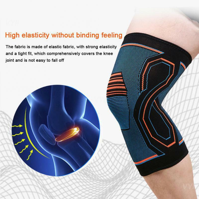 1/2/3PCS ochraniacze na kolana wsparcie antypoślizgowe nylonowe sportowe ochraniacze na kolana nakolanniki nie sprzęt Fitness uczucia wiązania