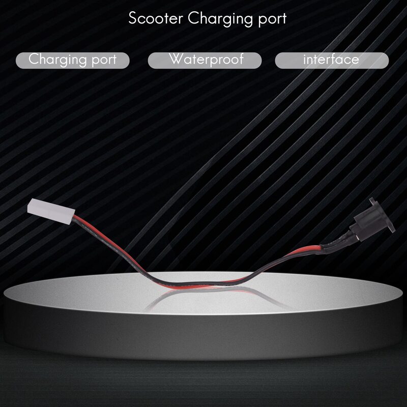 Cubierta de orificio de carga para patinete eléctrico Xiaomi Mijia M365, Cable de carga, puerto de carga, cubierta impermeable de plástico