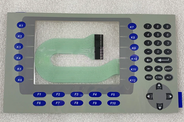 Baru pengganti kompatibel panel sentuh tombol membran sentuh untuk PanelView Plus 700 Keypad Keypad