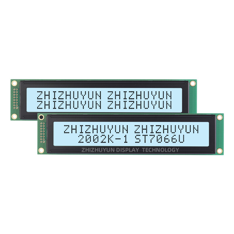 Trzyletnia gwarancja na duży ekran 2002K-1 wyświetlacz z modułem LCD LCD2002 o zewnętrznym kształcie 180*40MM bursztynowy kolor