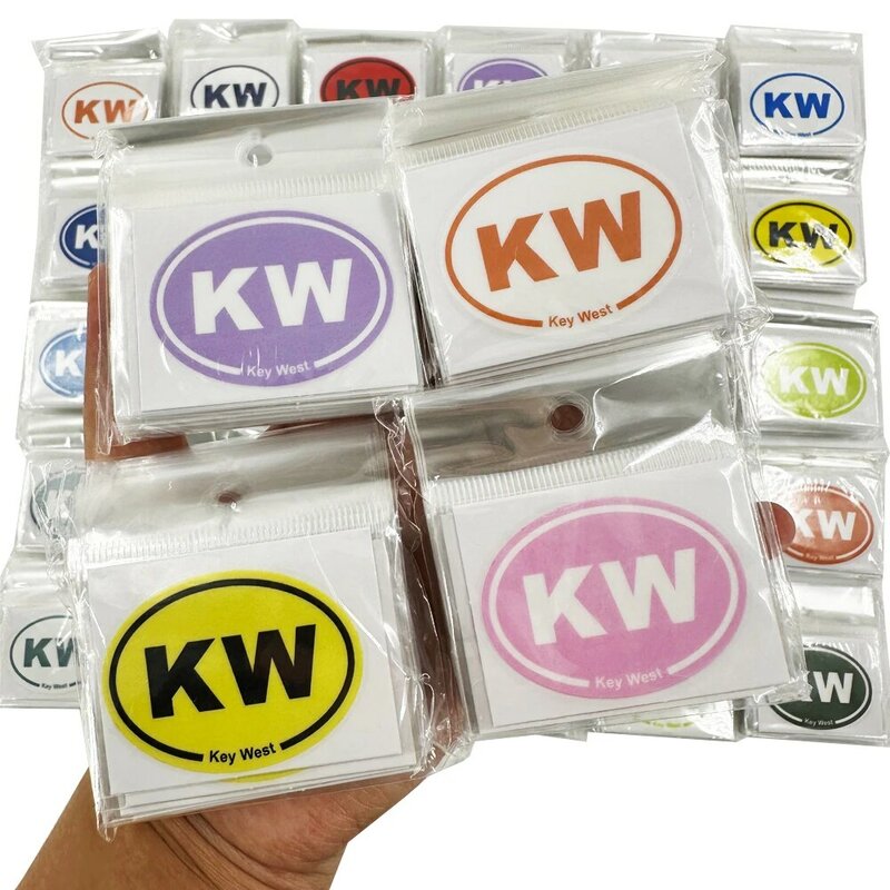 Ready To Ship Wholesale Promotional Cartoon Waterproof Label With Various Designs Individually Wrapped KW Turtle Stickers
