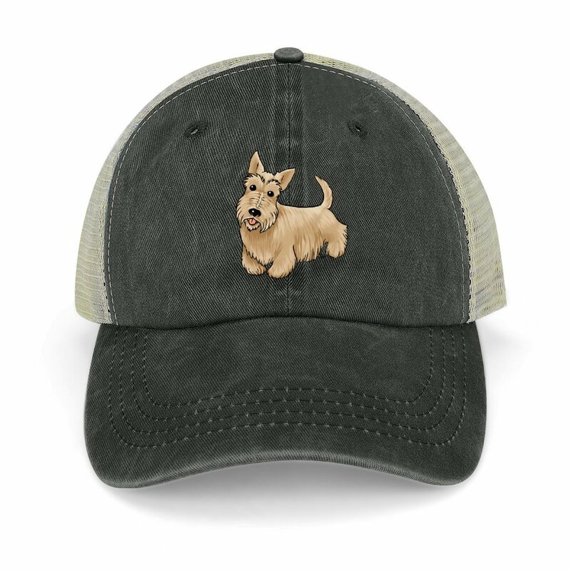 Шотландская ковбойская шляпа Terrier-Wheaten, пляжная шляпа для отца, Прямая поставка для женщин и мужчин