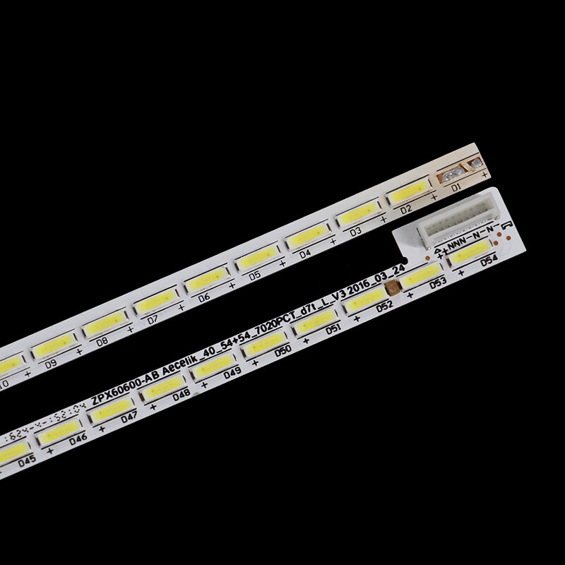 Tira de luces LED de retroiluminación, accesorio para televisor de 40 pulgadas, ZPX60601-AB aecelik _ 40 _ 54 + 54 _ 7020PCT _ d7t