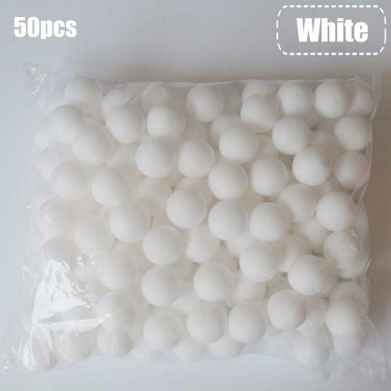 Мячи для пинг-понга матовые, 40 мм, 50 шт./упаковка