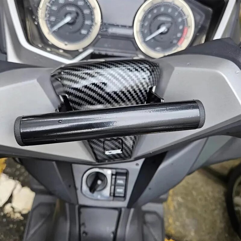 Accessori per moto in fibra di carbonio supporto per staffa di navigazione per telefono GPS supporto per supporto registratore di guida per Honda NSS 350 NSS350