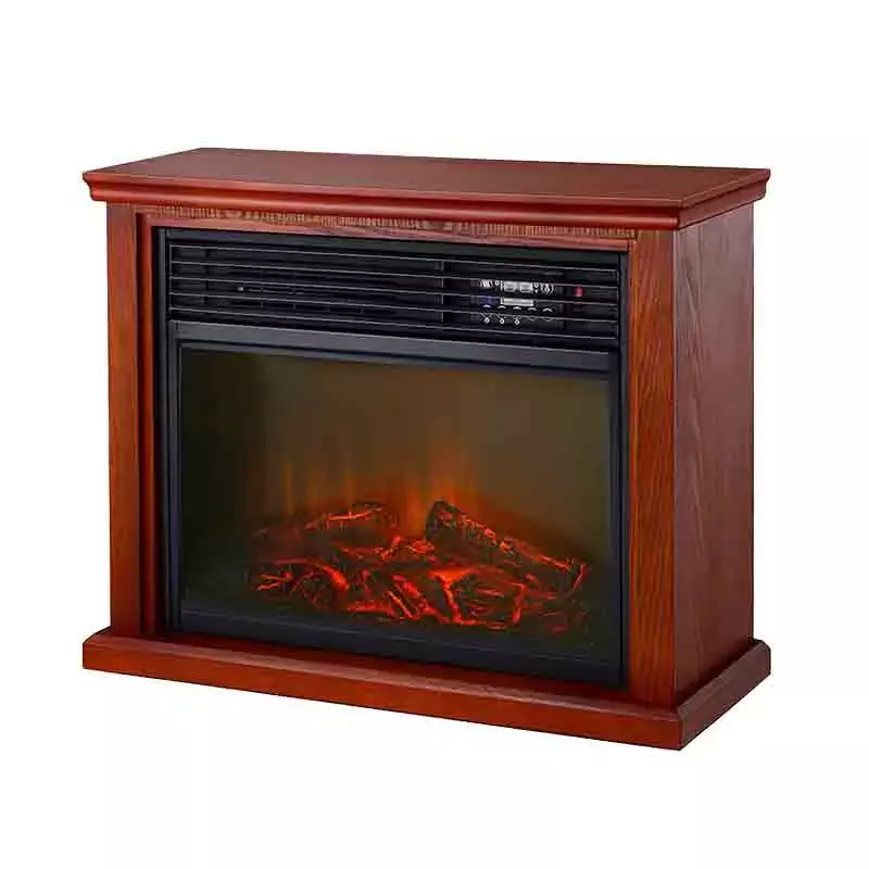 Calentador de chimenea europeo de alta gama para sala de estar, simulación de llama, calentador de ventilador, calentador doméstico