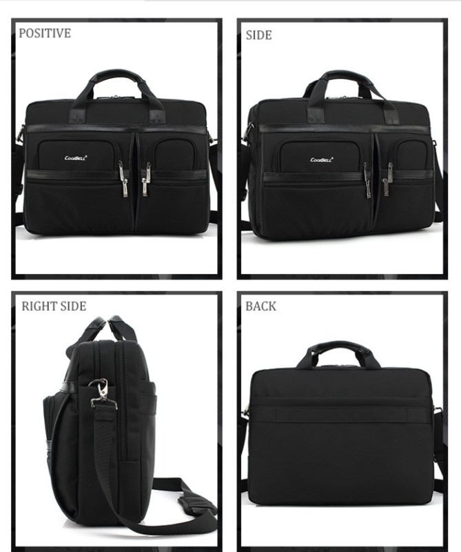 Men Business briefcase 17.3 inch Laptop Bag Business Briefcase with Organizer Men Computer Messenger Bag Men Business Tablet Bag