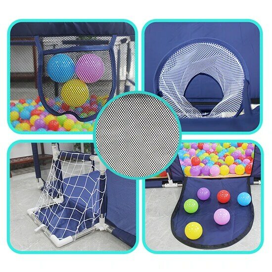 Детский манеж IMBABY 128*128 см, домашняя детская игровая площадка, квадратные пенопластовые шары для детского парка, забор безопасности, защитный барьер для ребенка