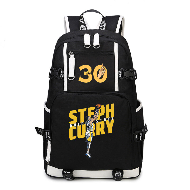 Bolsa Escolar con estampado de avatar de curry para niños, mochila juvenil, bolsa de viaje al aire libre, adecuada para niños y niñas