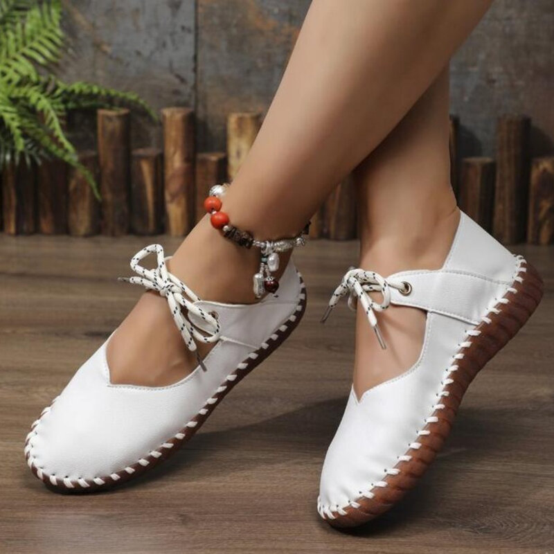 Black Women Casual Flats Shoes Fashion Sneakers Femme Lace Up Walking Sport Shoes Summer New Designer Running Shoes Zapatillas