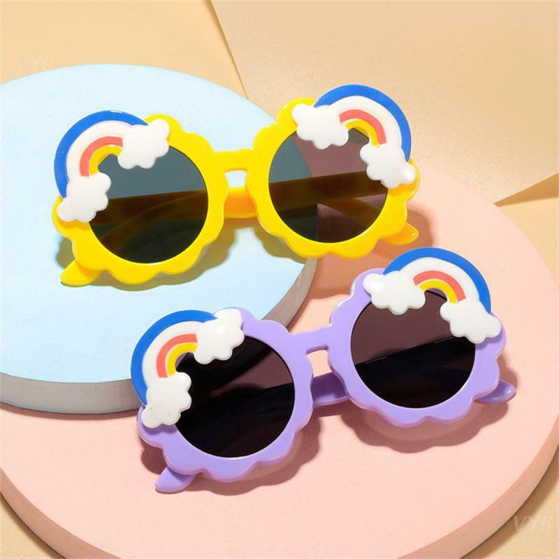 1/2/3PCS Cute Sunglasses Fashionable 25g Sunglasses Rainbow Sunglasses Durable And Durable Uv400 Sunscreen And Uv Protection