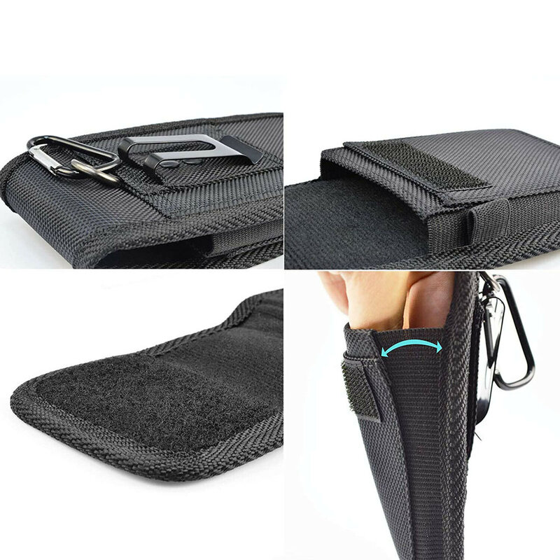 Large Capacity Mobile Phone Bags Cell Phone Holster Pouch with Belt Loop Wallet Case Cover Case Waist bag Phone Protector