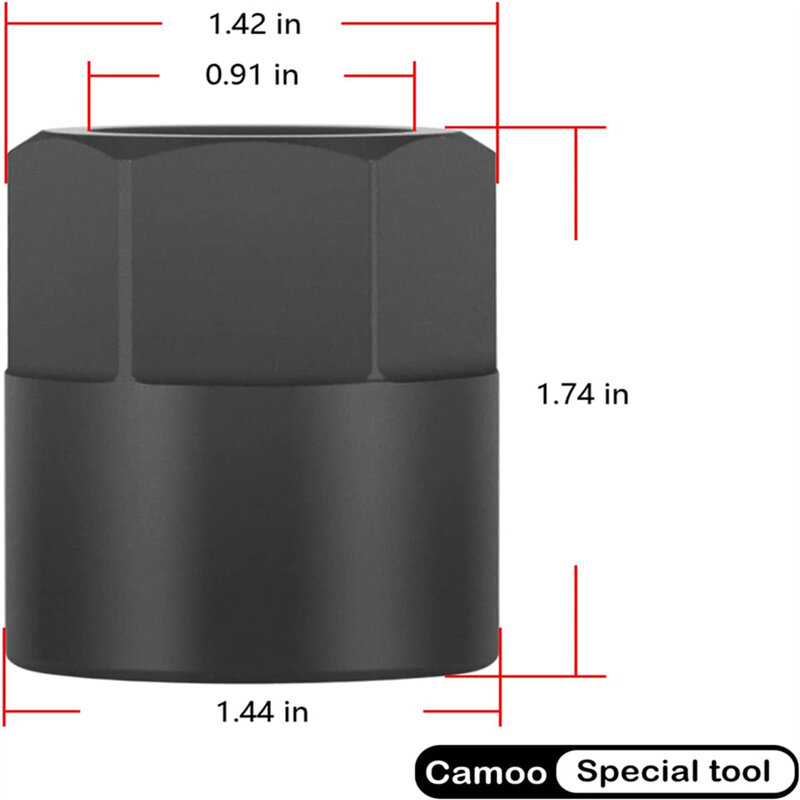 91-56775T Drive Shaft Adapter Tool for Drive Units & Outboards,MC-I, R-MR, Alpha 1, Alpha 1 Gen 2,Replaces 90220 18-9854 9-79808