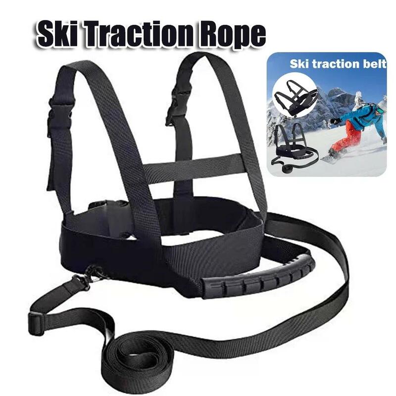 Harness Rope Chest Strap Skating Ski Shoulder Training Harness Belt Children Kid Ski Safety with Traction Strap Leash Adjustable