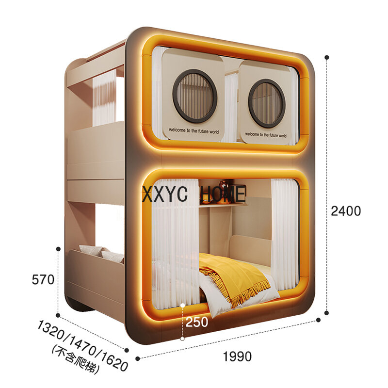 Schowki dziecięce luksusowe wielofunkcyjne nowoczesne łóżka dziecięce podwójne drewniane Camas Infantiles dziecięce meble łóżko-zestaw BL50CB