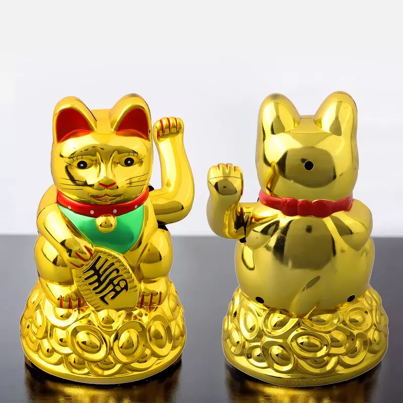 صراف القط المحظوظ ذو الذراع الكهربائية ، هدية افتتاح متجر جديد ثروة صينية ، ديكور القط فنغ شوي