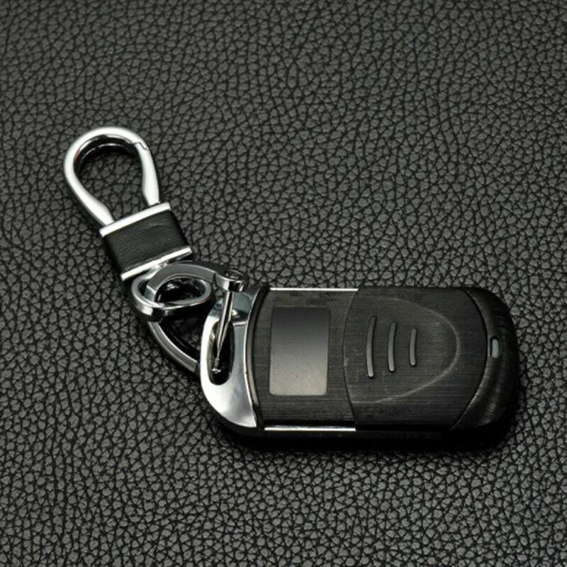 Porte-clés de voiture en forme de D en fer à cheval, porte-clés, pendentif, serrure, breloques, accessoires