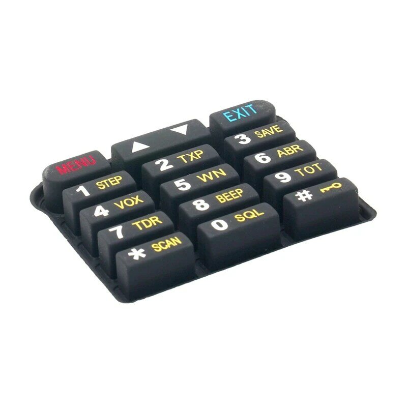 5PCS UV9R tastiera Walkie Talkie tastiera numerica per parti di riparazione Radio bidirezionale Baofeng