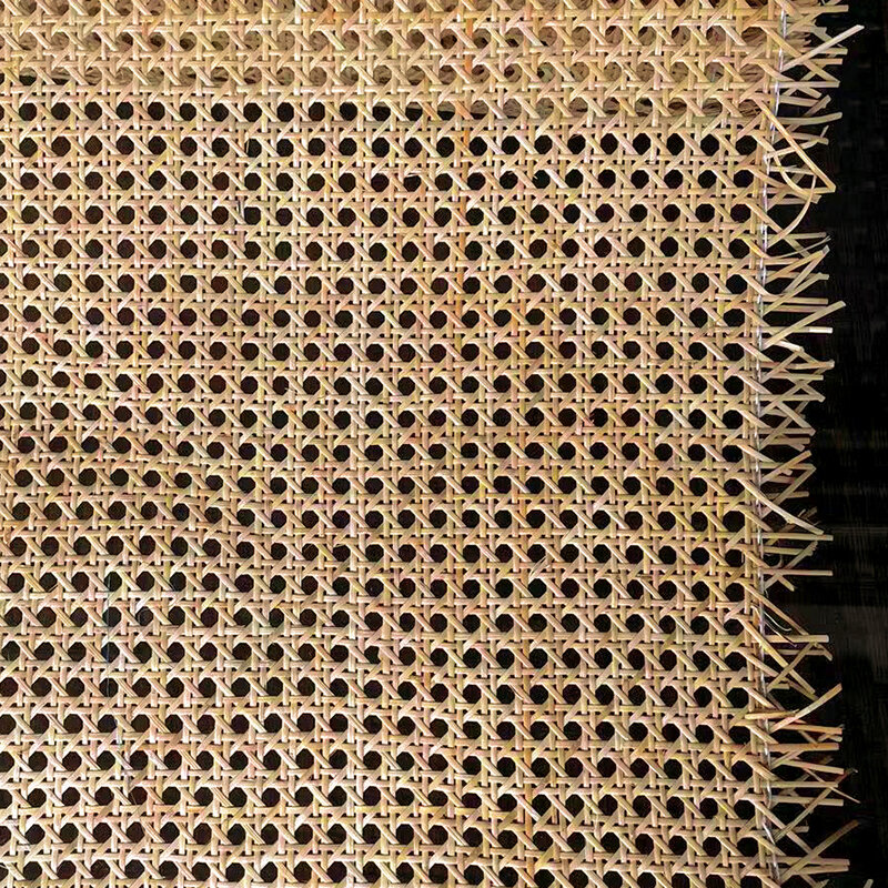 Rouleau de feuille de rotin naturel indonésien, longueur de 0.5 à 5 mètres, largeur de 35 à 55cm, rouleau de sangle, chaise, Table, meubles, matériaux de réparation, décoration