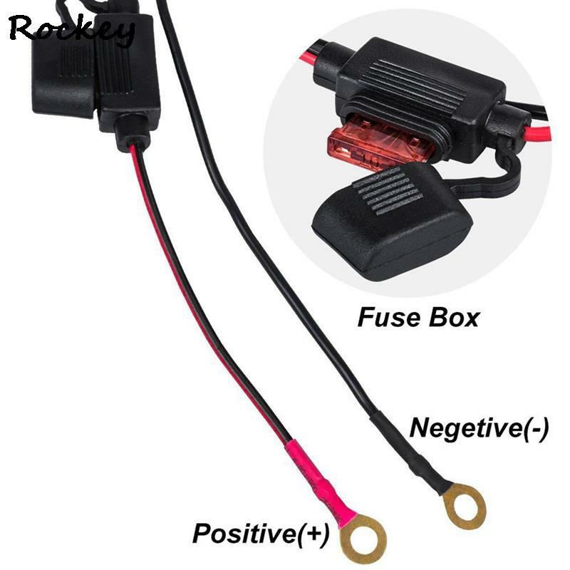 오토바이 SAE-USB 케이블 어댑터, 방수, USB 충전기, 휴대폰 GPS 태블릿용, 오토바이 액세서리, 2.1A 고속 충전